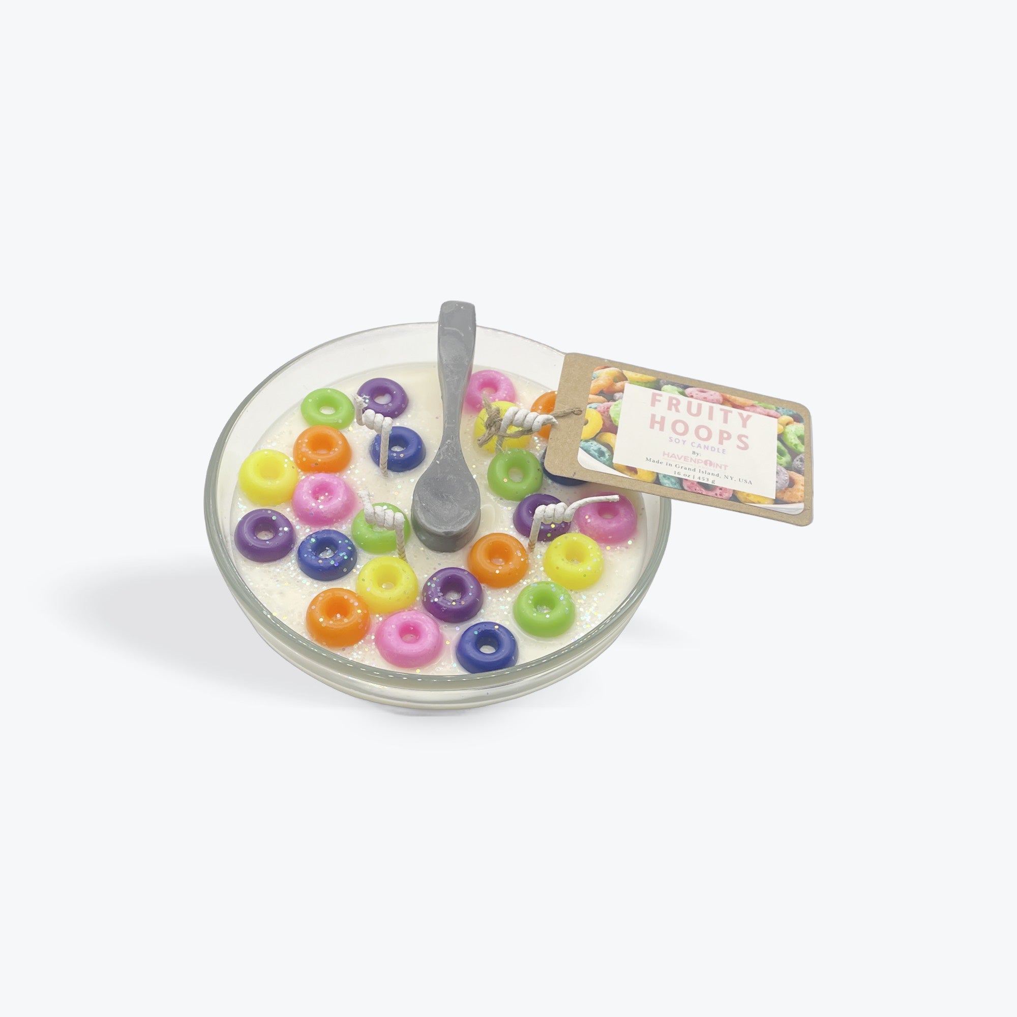 Fruity Hoops – Decorative Candle