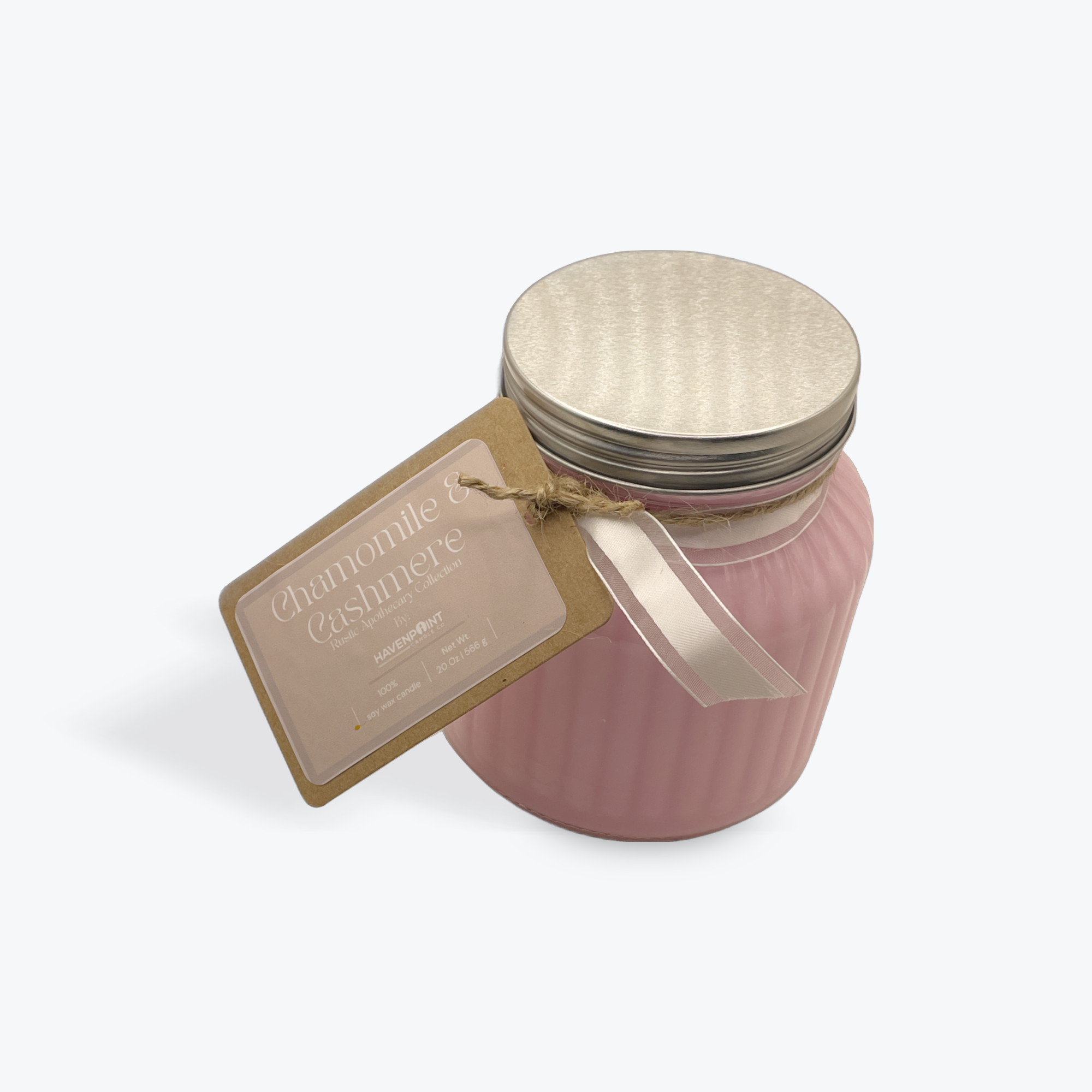 Chamomile & Cashmere – Rustic Hand Poured Candle