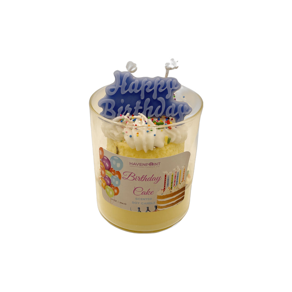 🎂 Happy Birthday – Decorative Candle