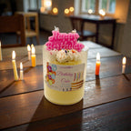 🎂 Happy Birthday – Decorative Candle