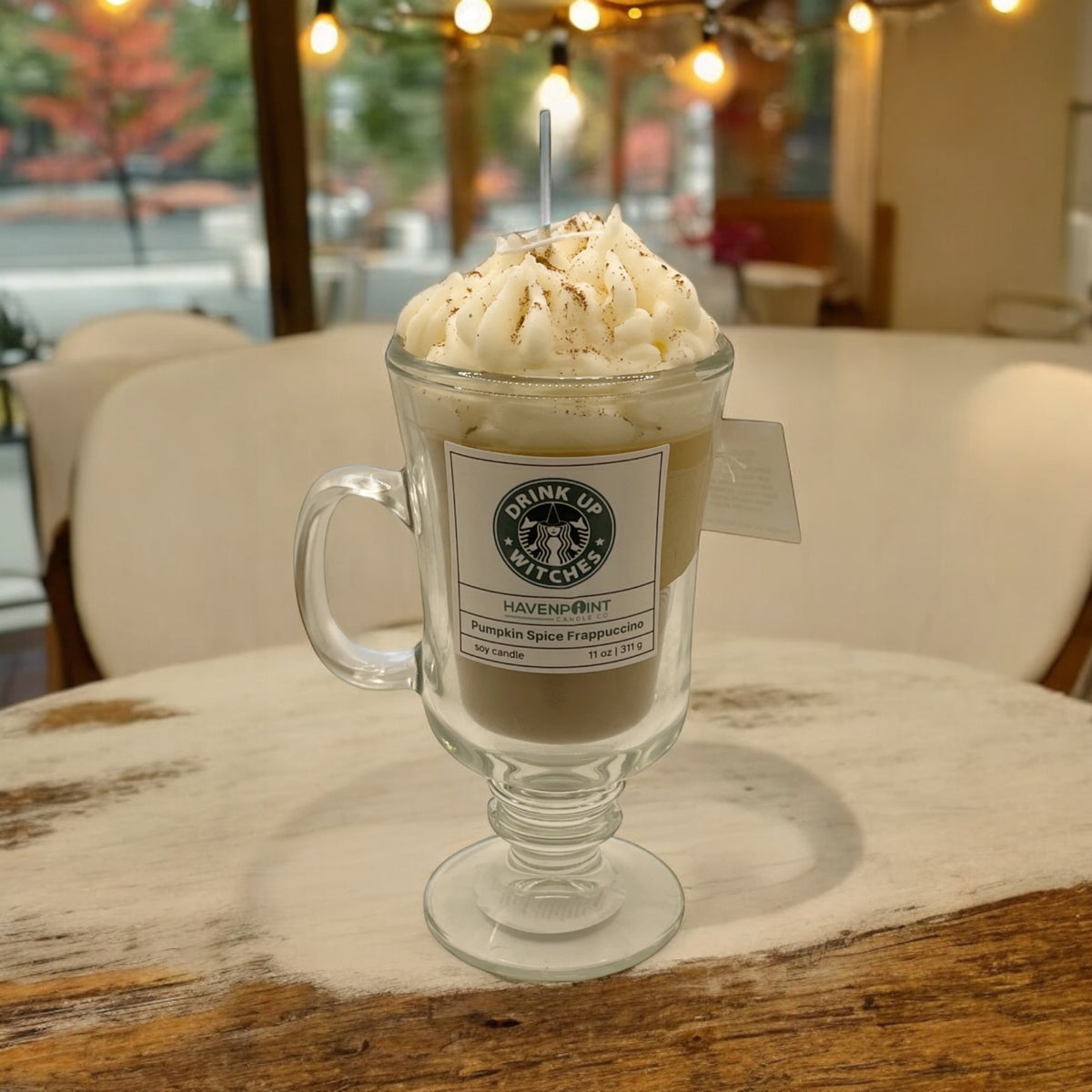 Drink Up Witches- Pumpkin Spice Frapp.