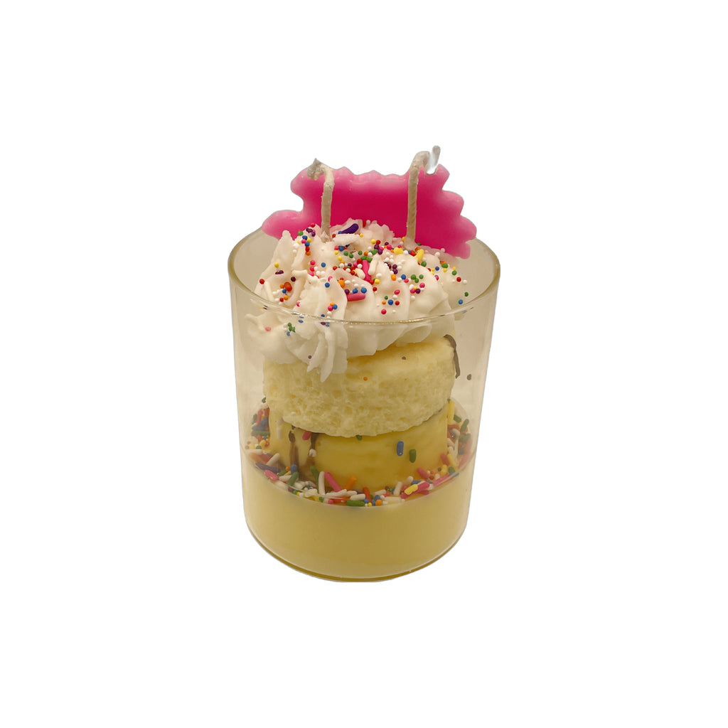🎂 Happy Birthday – Decorative Candle