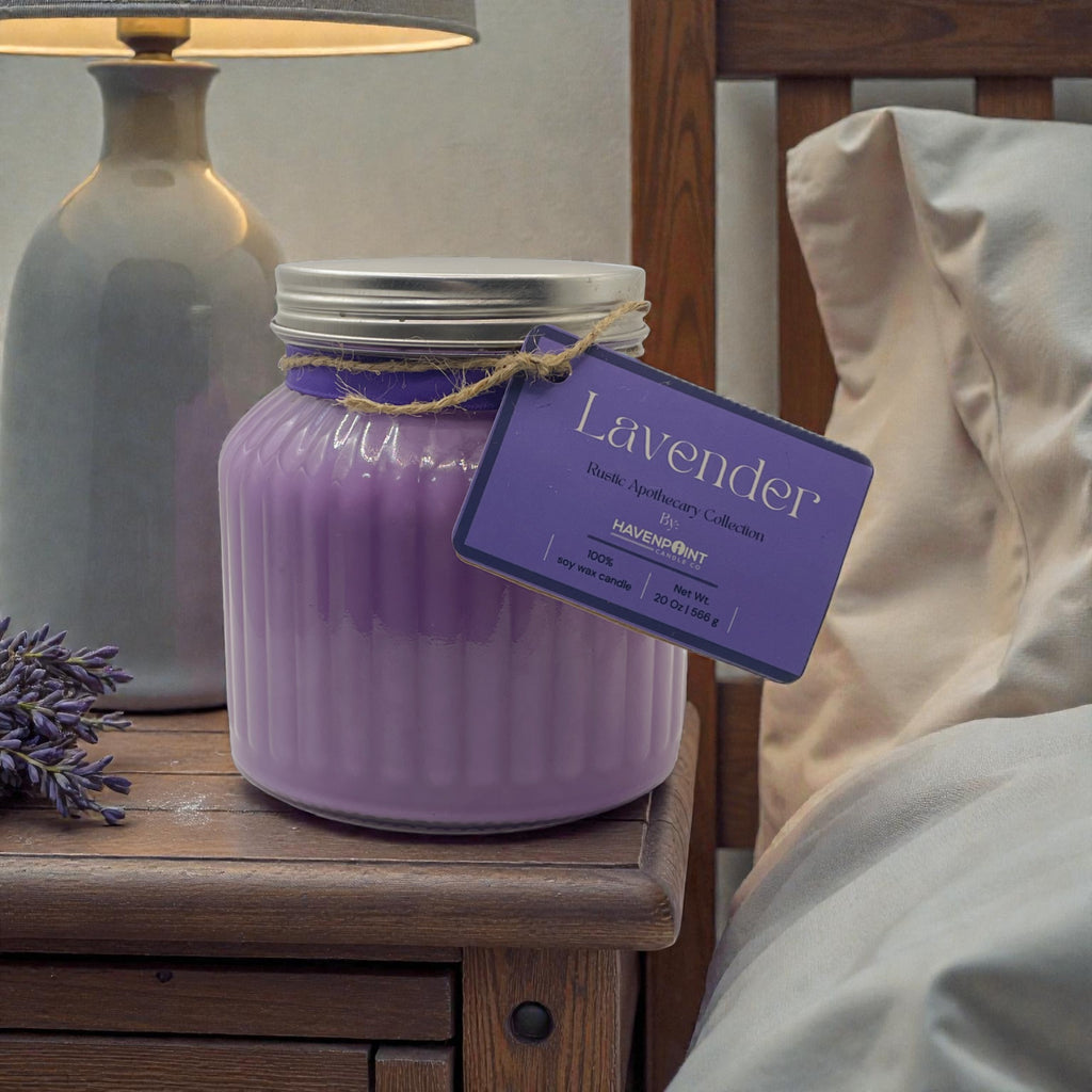 Lavender – Rustic Hand Poured Candle