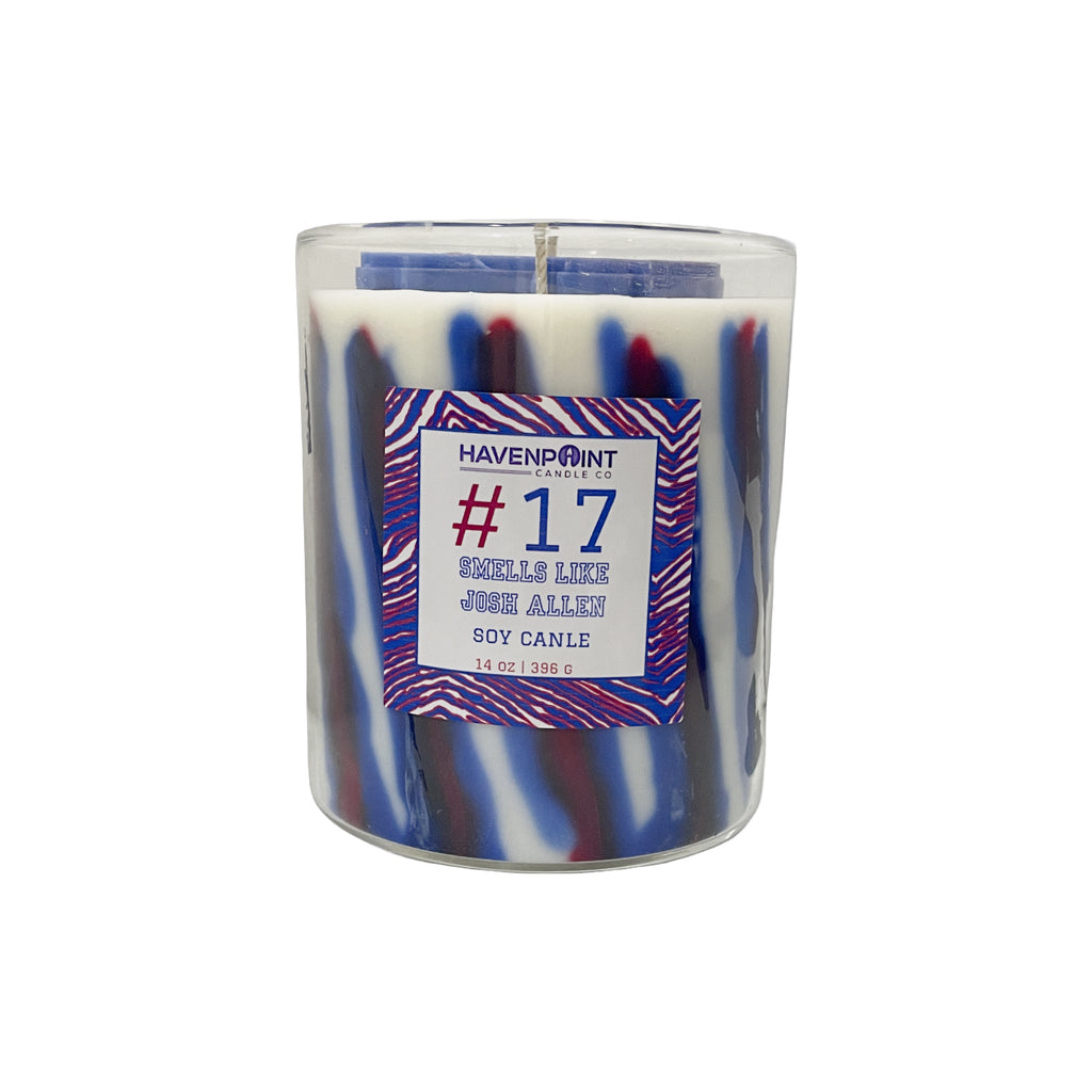 #17 Smells Like a Buffalo Win – Decorative Candle