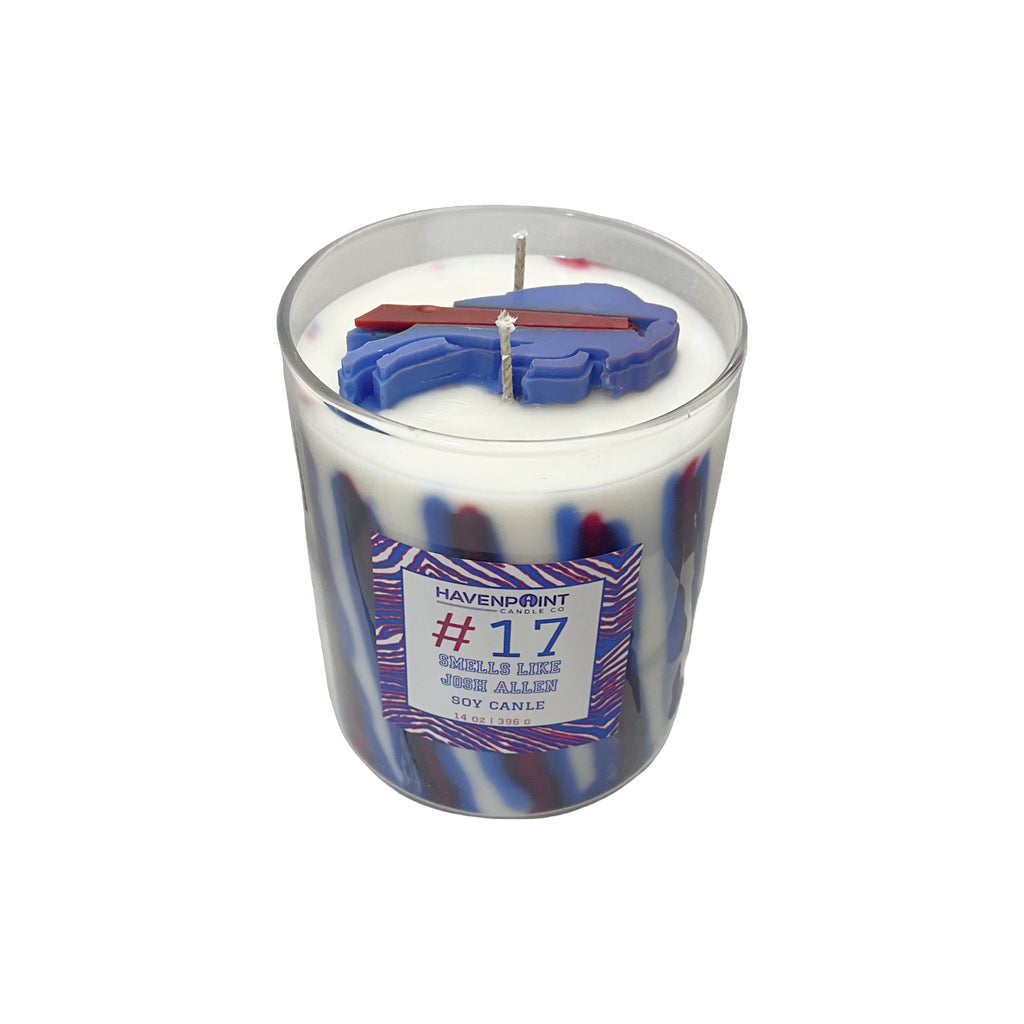 #17 Smells Like a Buffalo Win – Decorative Candle