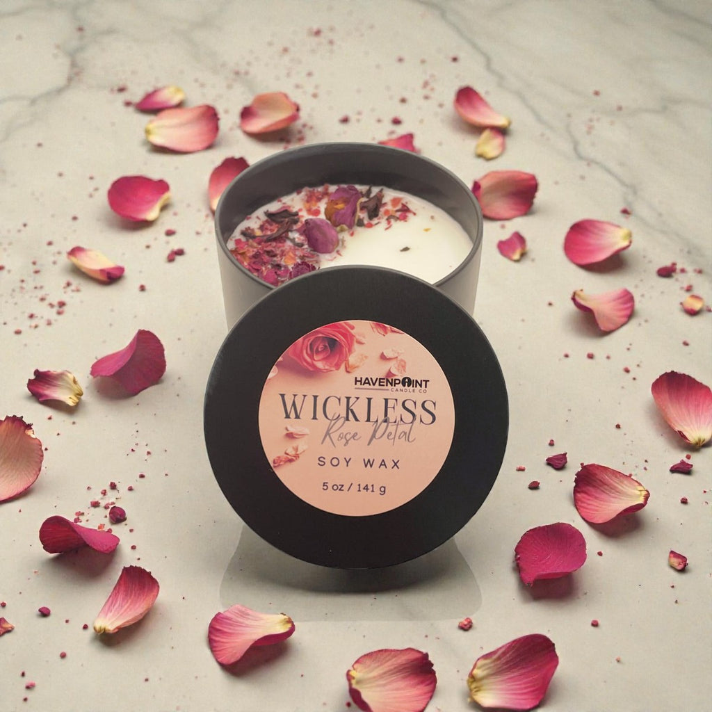 Rose Petal – Wickless Candle