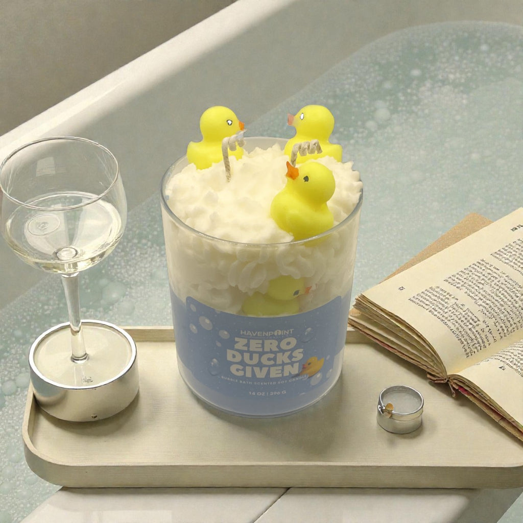 Zero Ducks Given – Decorative Candle
