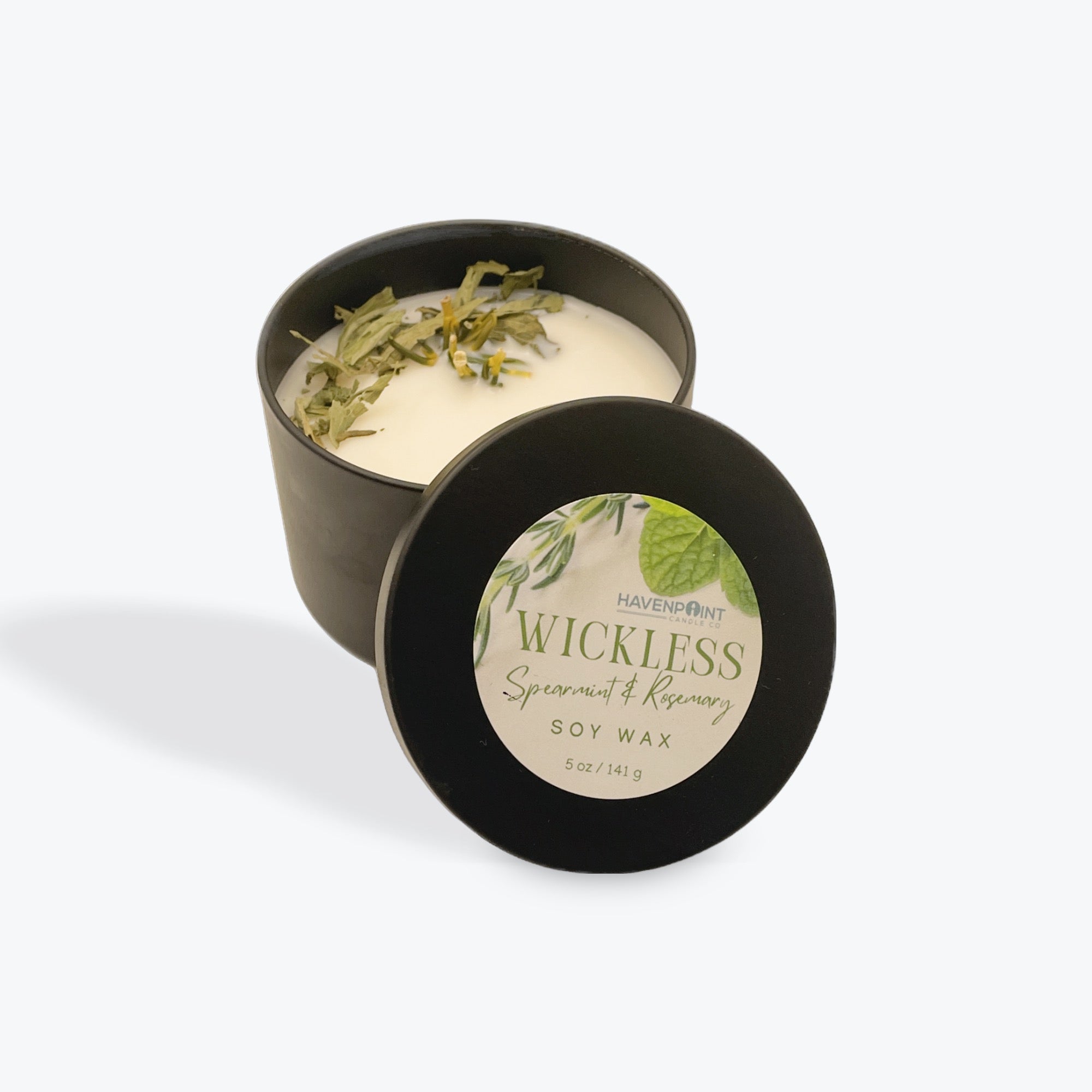 Spearmint & Rosemary – Wickless Candle