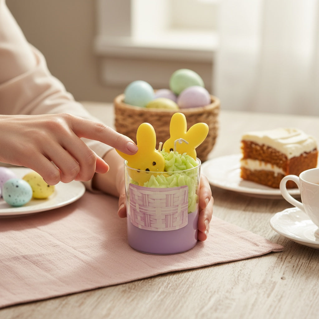 🕯️ Marshmallow Easter Basket